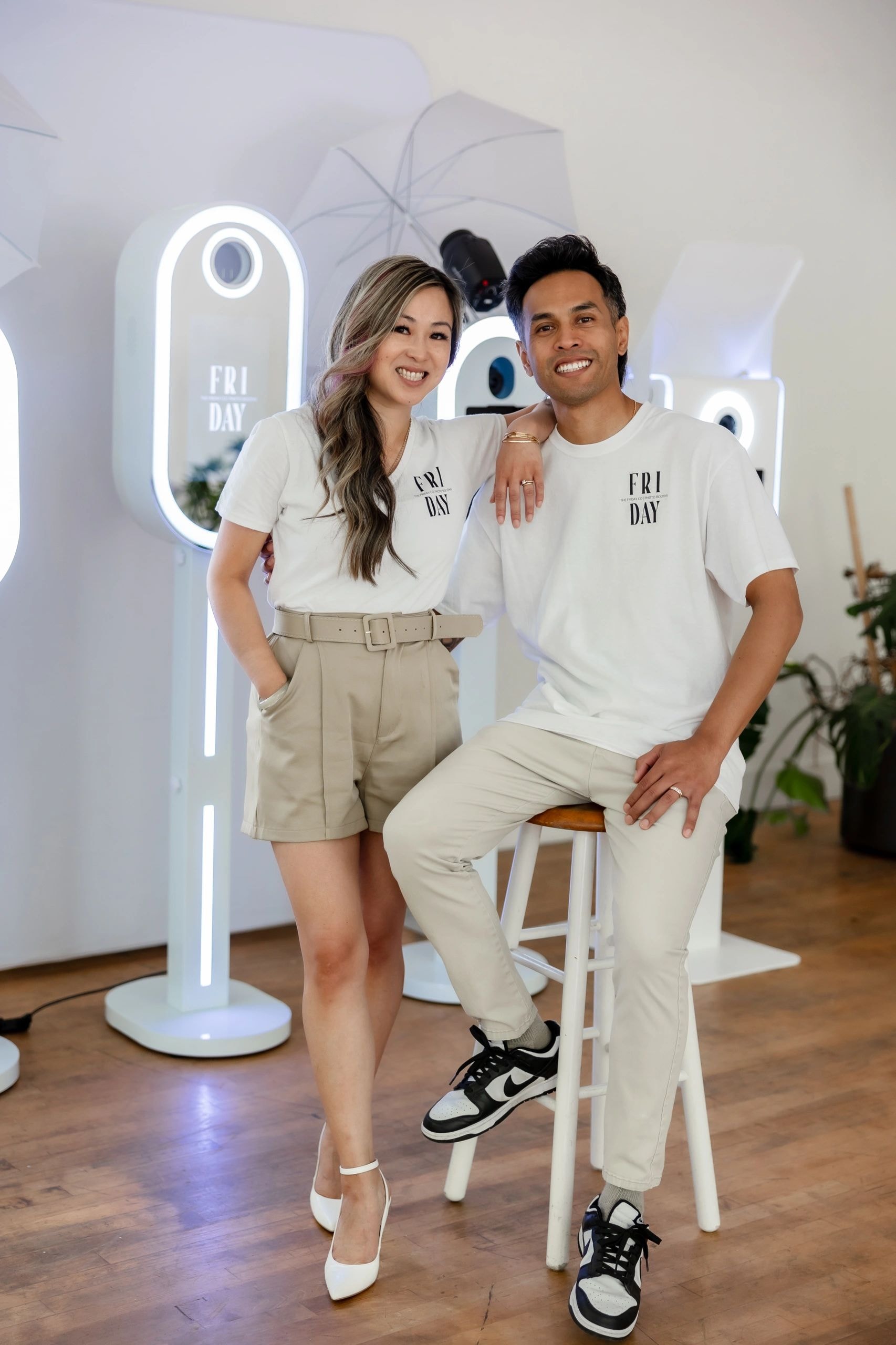The Friday Co founders — husband and wife team